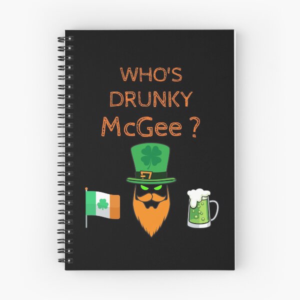 Item preview, Who's Drunky Mcgee Funny couple St Patrick's day designed and sold by WoodburyLake.