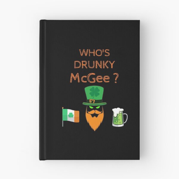 Item preview, Who's Drunky Mcgee Funny couple St Patrick's day designed and sold by WoodburyLake.