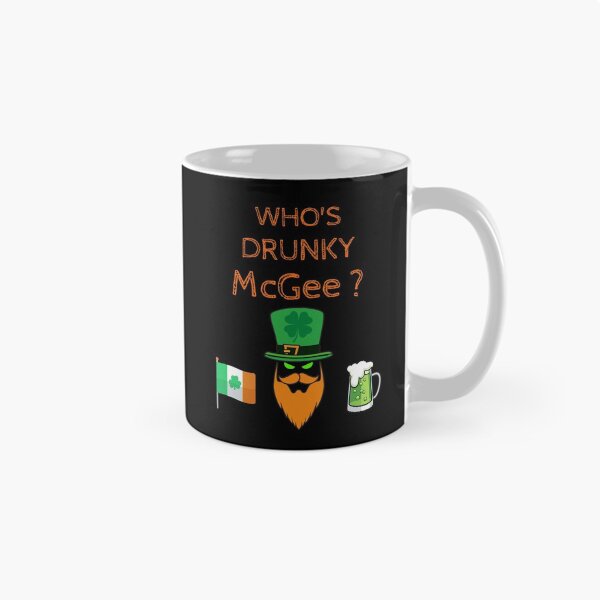 Item preview, Who's Drunky Mcgee Funny couple St Patrick's day designed and sold by WoodburyLake.