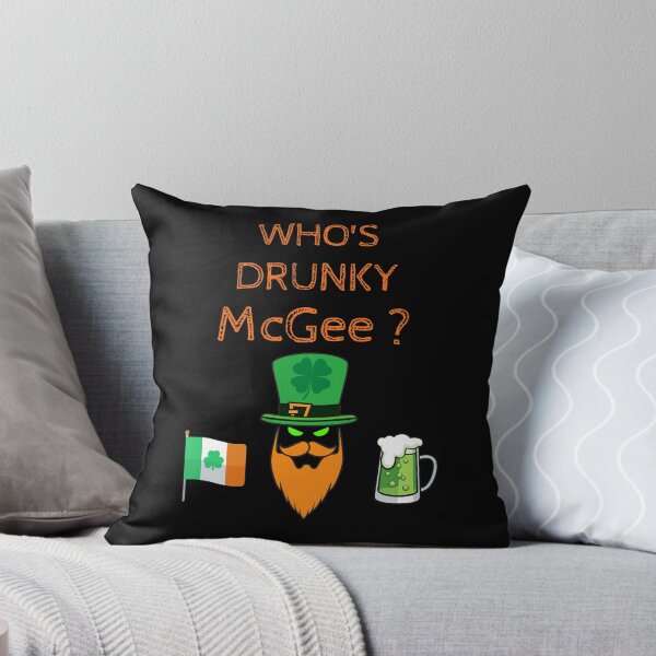 Item preview, Who's Drunky Mcgee Funny couple St Patrick's day designed and sold by WoodburyLake.