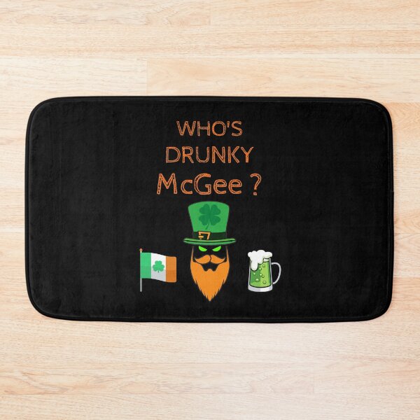 Item preview, Who's Drunky Mcgee Funny couple St Patrick's day designed and sold by WoodburyLake.