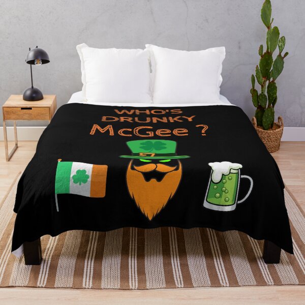 Item preview, Who's Drunky Mcgee Funny couple St Patrick's day designed and sold by WoodburyLake.