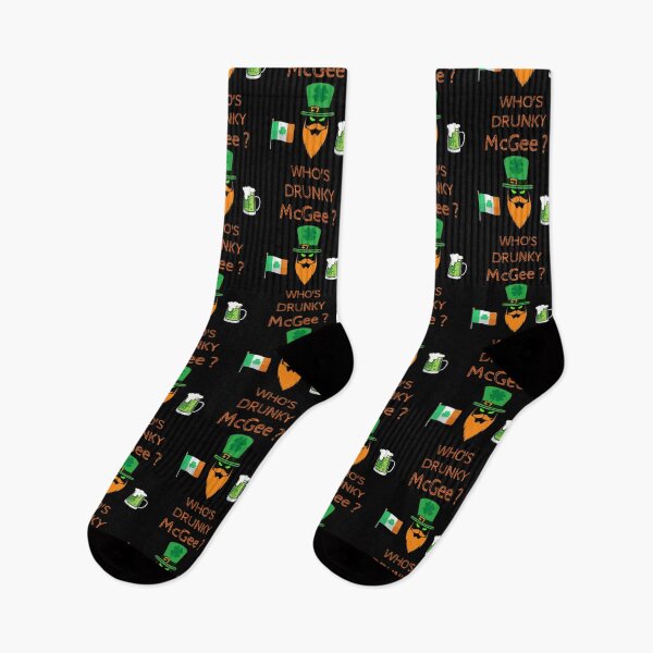 Item preview, Who's Drunky Mcgee Funny couple St Patrick's day designed and sold by WoodburyLake.