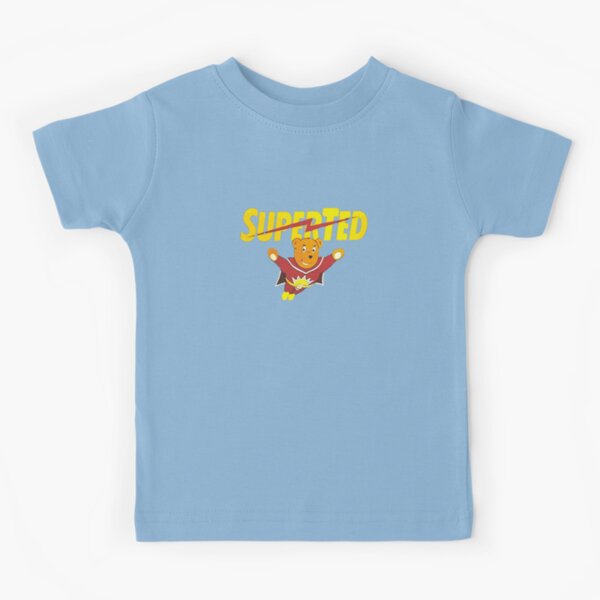 Superted super the hero teddy bear Kids T-Shirt