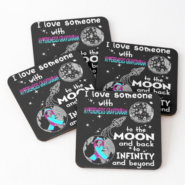 Item preview, I Love Someone With Hyperemesis Graviduram To The Moon And Back designed and sold by heppenp.