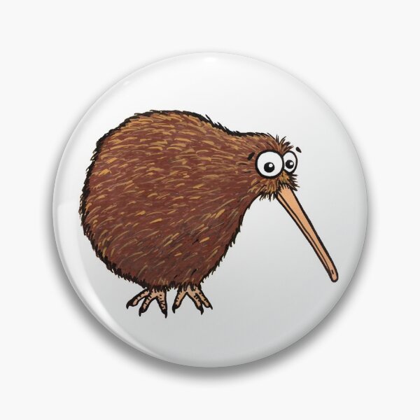 Item preview, Cutest Kiwi - clock ft. Te Reo Maori numbers designed and sold by Adrienne Body.