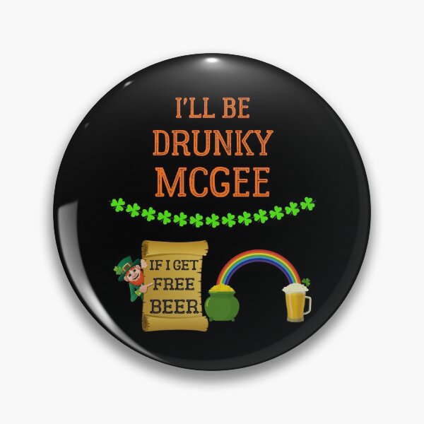 Item preview, I'll Be Drunky Mcgee Funny couple St Patrick's day designed and sold by WoodburyLake.