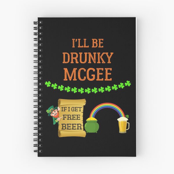 Item preview, I'll Be Drunky Mcgee Funny couple St Patrick's day designed and sold by WoodburyLake.