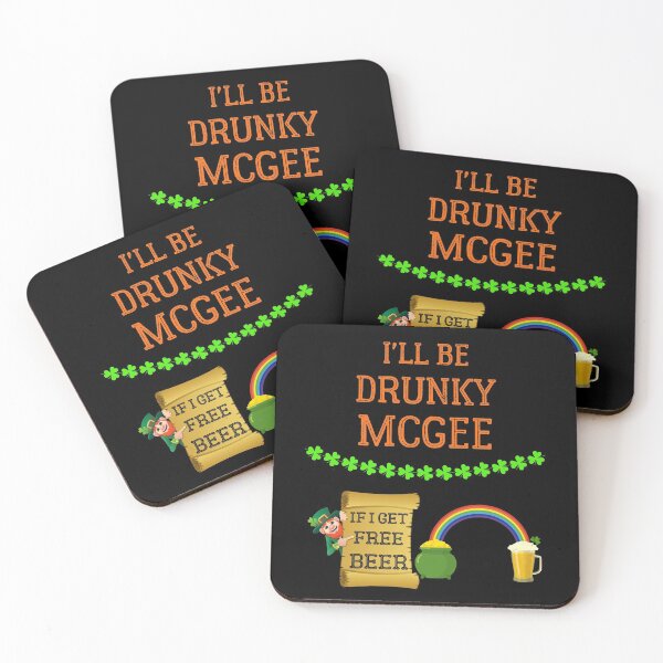 Item preview, I'll Be Drunky Mcgee Funny couple St Patrick's day designed and sold by WoodburyLake.