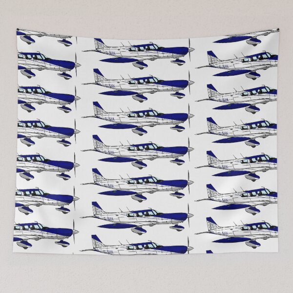 Item preview, Piper Cherokee 6 C-SIIX UK Flying Club designed and sold by Michael Garber.