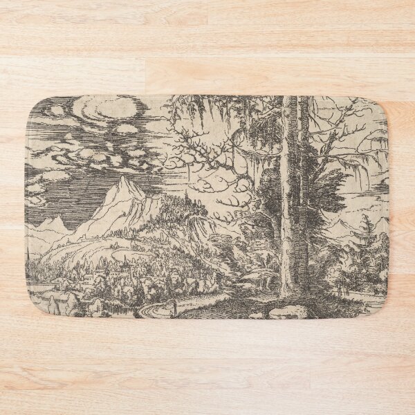 Item preview, Ancient China Dynasty Art Deco Tree Mountain scenic designed and sold by Midwest-Goods.