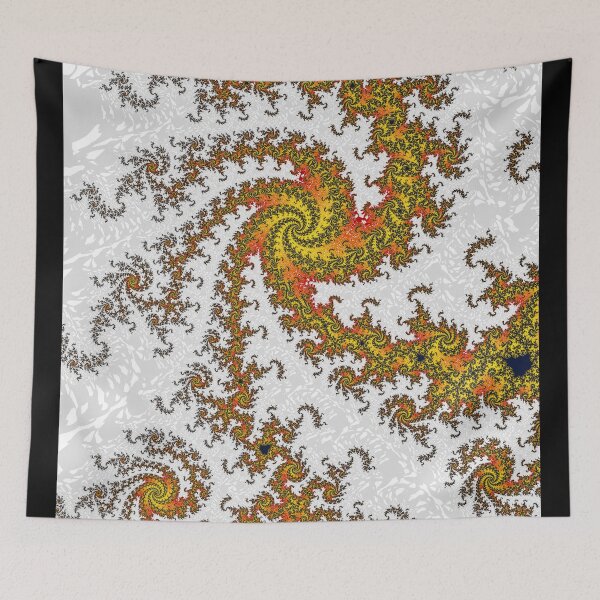Item preview, Yellow and orange spiral on white designed and sold by Manpreet Sokhi.