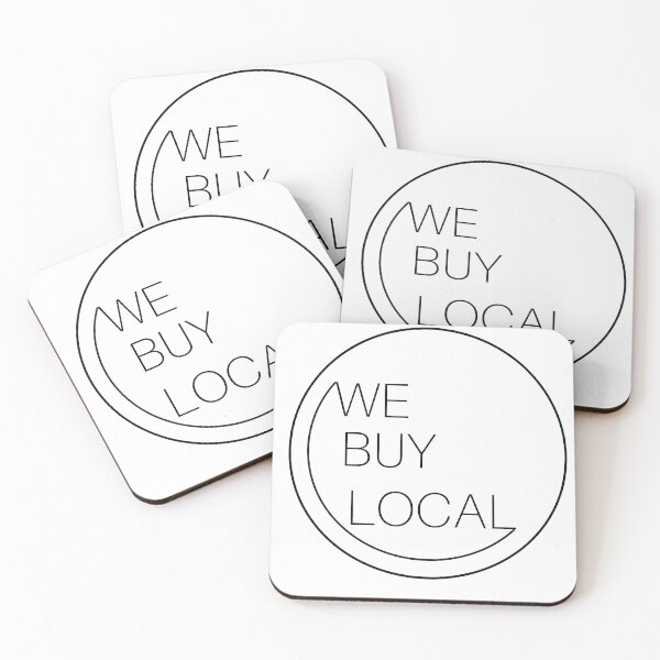 Item preview, We Buy Local Black (Support Local Small Business) designed and sold by soleythors.