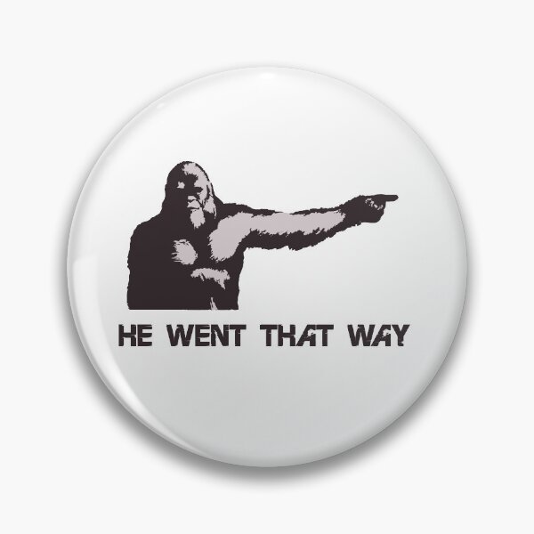 Item preview, He Went That Way designed and sold by theboonation.