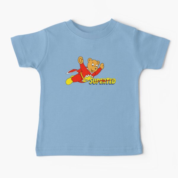 Superted superhero teddy bear Baby T-Shirt
