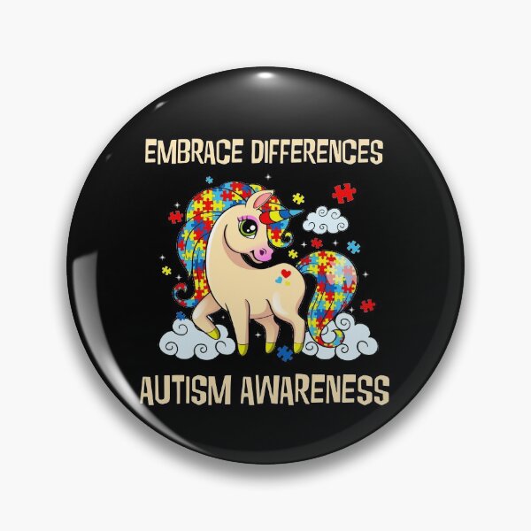 Item preview, Embrace Differences Autism Awareness Unicorn Shirt designed and sold by Skechers7654.