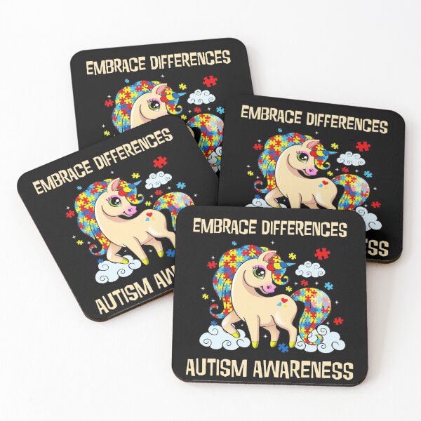 Item preview, Embrace Differences Autism Awareness Unicorn Shirt designed and sold by Skechers7654.