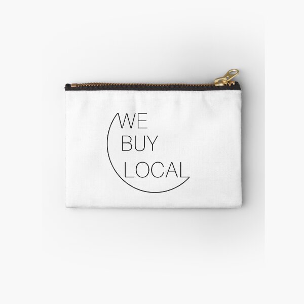 Item preview, We Buy Local Black Minimalist (Support Local Small Business) designed and sold by soleythors.