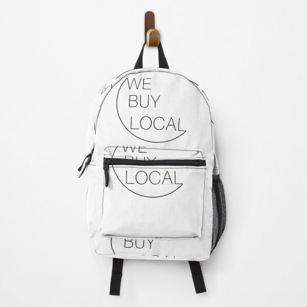 Item preview, We Buy Local Black Minimalist (Support Local Small Business) designed and sold by soleythors.