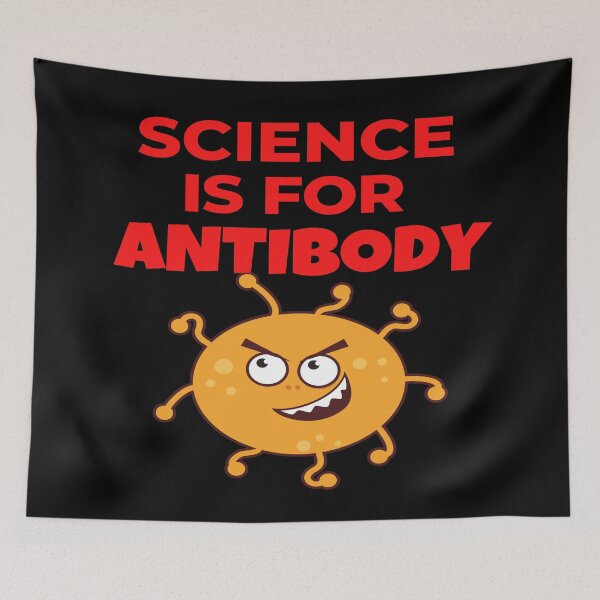 Item preview, SCIENCE IS FOR ANTIBODY FUNNY MEDICAL LABORATORY SCIENTIST SCIENCE TEACHER  designed and sold by Hippiesole.