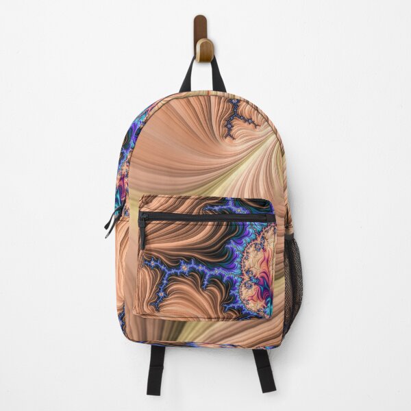 Item preview, Abstract blue and orange fractal designed and sold by Manpreet Sokhi.