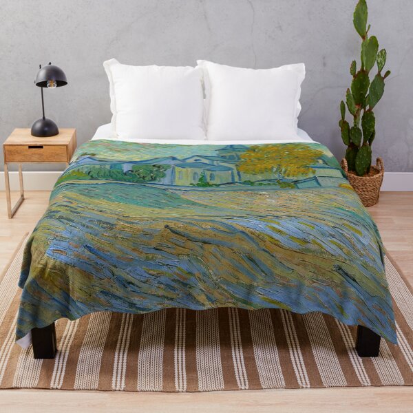 Item preview, View of Asylum and Chapel of Saint-Rémy, Vincent van Gogh designed and sold by Vicky Brago-Mitchell®.