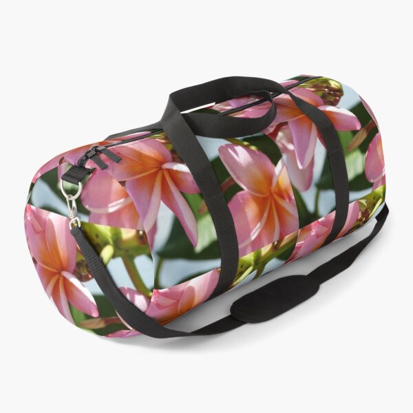 Item preview, Frangipani # 3 Pink Cushion designed and sold by ginnymac.