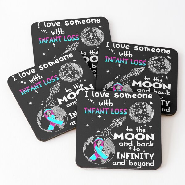 Item preview, I Love Someone With Infant Loss To The Moon And Back designed and sold by heppenp.
