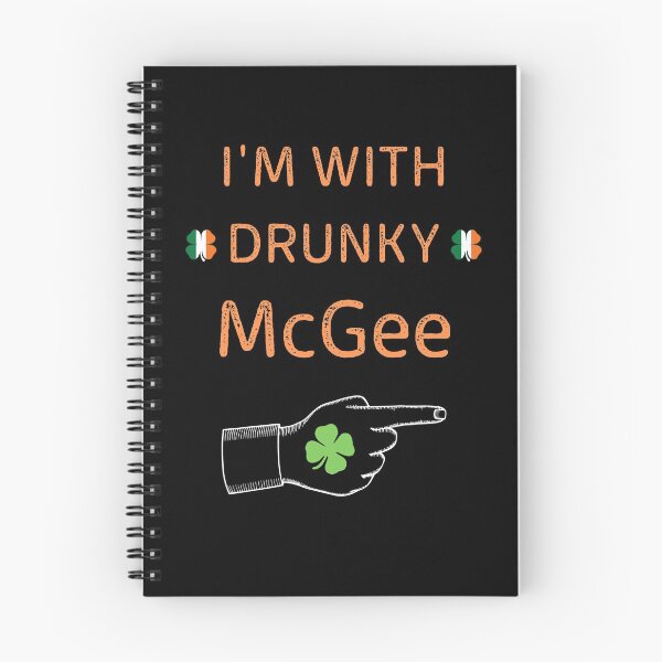 Item preview, I'm With Drunky Mcgee Funny couple St Patrick's day designed and sold by WoodburyLake.