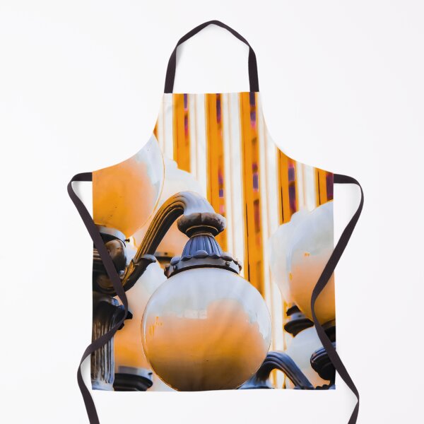 Item preview, Closeup Urban Lights with building background at LACMA art museum, Los Angeles, California, USA designed and sold by Mrvell.