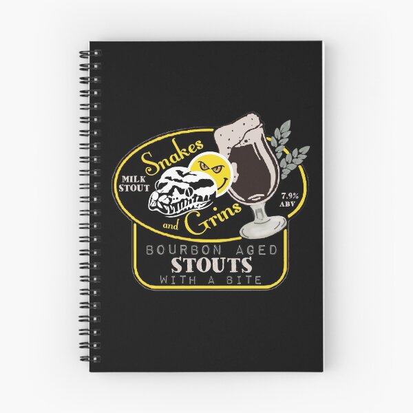 Item preview, Snakes and Grins Stout designed and sold by craigafrechette.