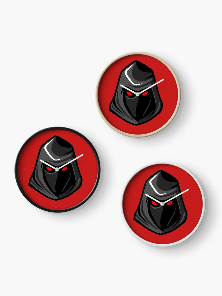 Thumbnail 3 of 4, Clock, Hooded Ninja designed and sold by RedsStickerShop.