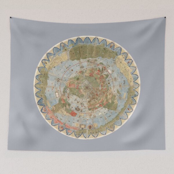 Item preview, Antique Map of the World, 16th Century designed and sold by ganje.