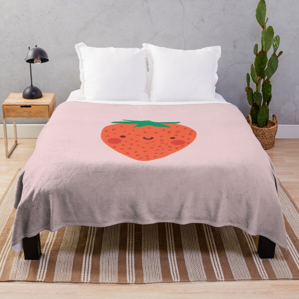 Item preview, Strawberry. Cute fruit in Flat, minimalistic style designed and sold by annetc-designs.