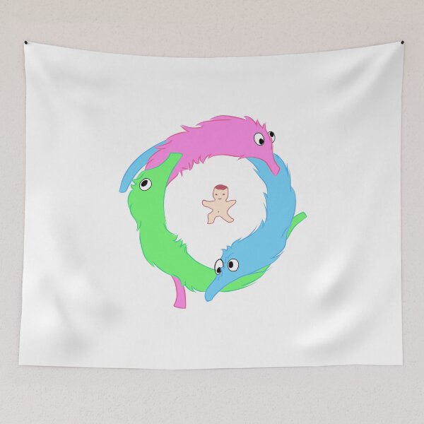 Item preview, Worm Circle - Neon Version designed and sold by LondonBlu.