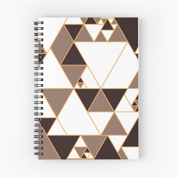 Item preview, Brown Triangle Pattern, Modern Design. designed and sold by DieggDesign.