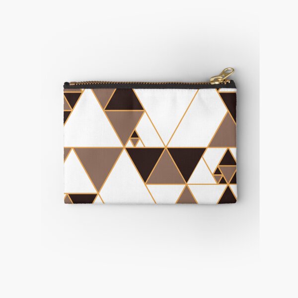 Item preview, Brown Triangle Pattern, Modern Design. designed and sold by DieggDesign.