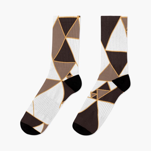 Item preview, Brown Triangle Pattern, Modern Design. designed and sold by DieggDesign.