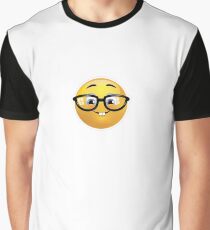 Nerd Emoji Graphic T-Shirt