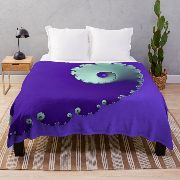 Item preview, Purple and Teal spiral designed and sold by Manpreet Sokhi.