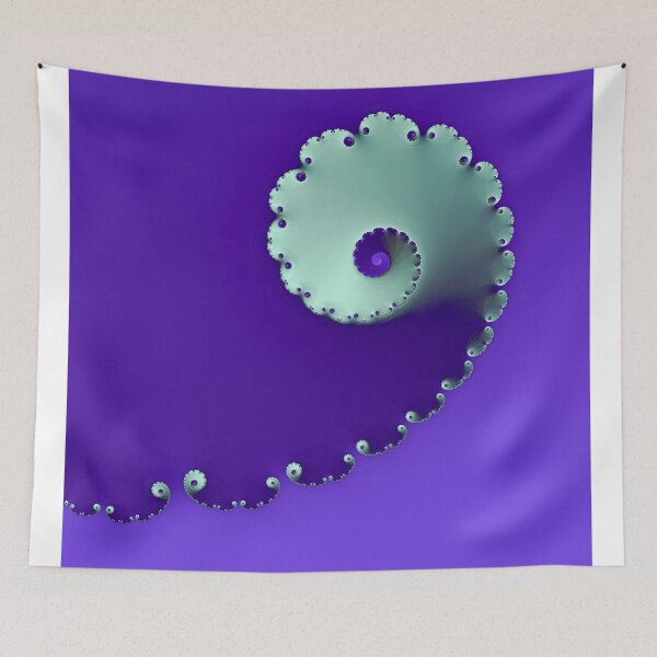 Item preview, Purple and Teal spiral designed and sold by Manpreet Sokhi.