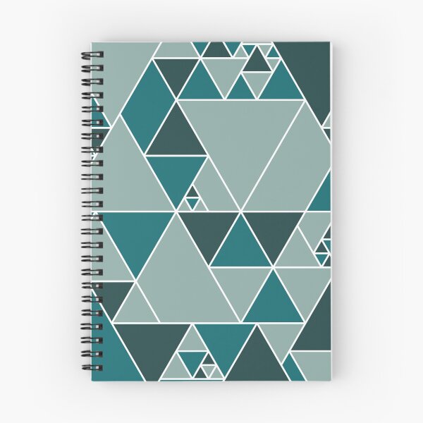 Item preview, Turquoise Triangle Pattern, Modern Design. designed and sold by DieggDesign.