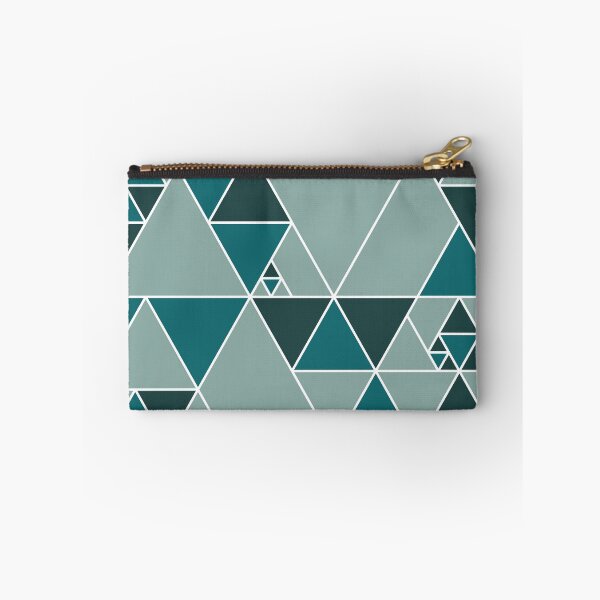 Item preview, Turquoise Triangle Pattern, Modern Design. designed and sold by DieggDesign.