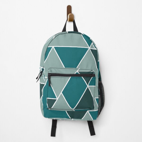 Item preview, Turquoise Triangle Pattern, Modern Design. designed and sold by DieggDesign.