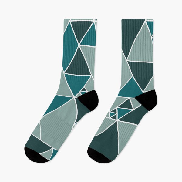 Item preview, Turquoise Triangle Pattern, Modern Design. designed and sold by DieggDesign.