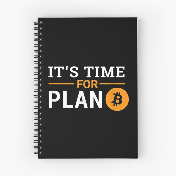 Item preview, Funny Cryptocurrency shirts | Time for plan B Bitcoin designed and sold by ETIndustries.