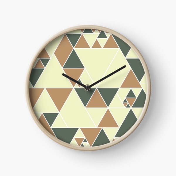 Item preview, Earthy Triangle Pattern, Modern Design. designed and sold by DieggDesign.