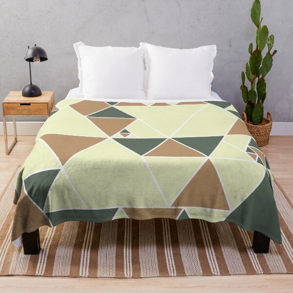Item preview, Earthy Triangle Pattern, Modern Design. designed and sold by DieggDesign.