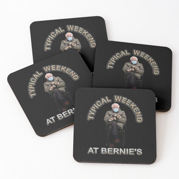 Item preview, Typical Weekend At Bernie's, Bernie Sanders, bernie, democrat, sanders, feel the bern, bernie sanders mittens, bernie sanders berniesanders mittens berniemittens inauguration berniemittens bernie, designed and sold by bimmer325.