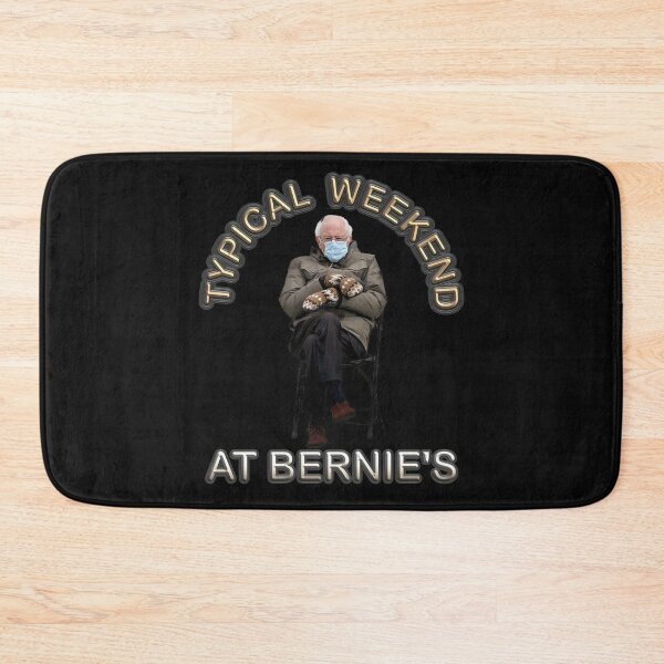 Item preview, Typical Weekend At Bernie's, Bernie Sanders, bernie, democrat, sanders, feel the bern, bernie sanders mittens, bernie sanders berniesanders mittens berniemittens inauguration berniemittens bernie, designed and sold by bimmer325.